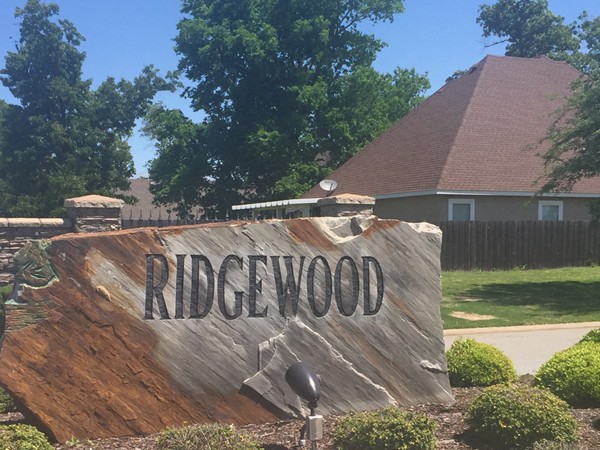 Ridgewood is another beautiful subdivision in Cave Springs