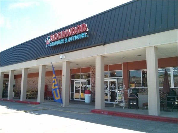 Goodwood Hardware at the corner of Lobdell and Jefferson Hwy.