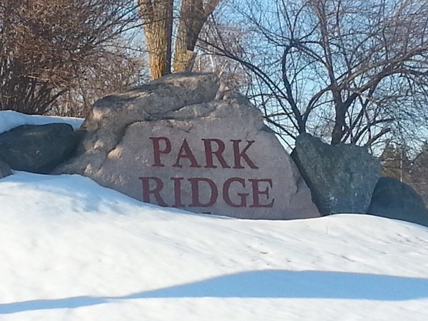 Entrance to Park Ridge Subdivision, Swartz Creek, MI