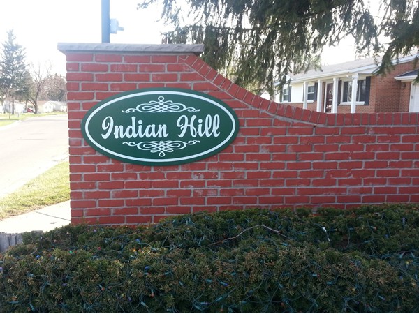 Entryway to Indian Hill Development