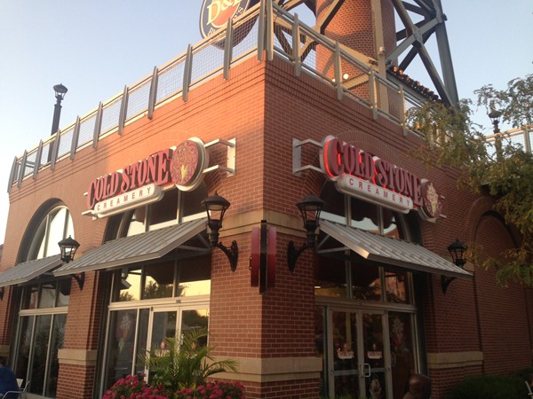 Cold Stone Creamery:  A great place to spend summer nights at KC Legends