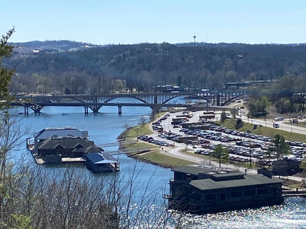 View from part of Mount Branson subdivision