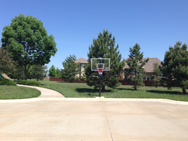 Basketball court in Northview Place