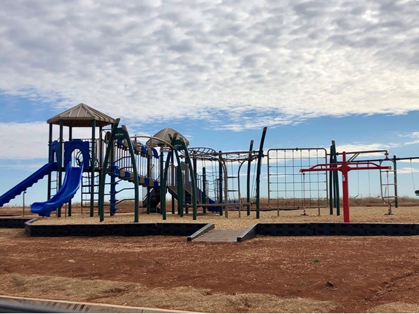 New playground in The Grove 