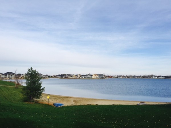 Partial view of one of the lakes at Georgetown Shores