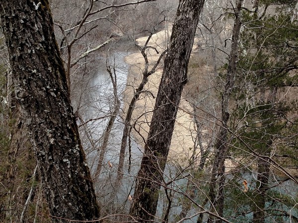 Buffalo National River flowing 153 miles spanning Newton, Searcy, Marion, and Baxter Counties