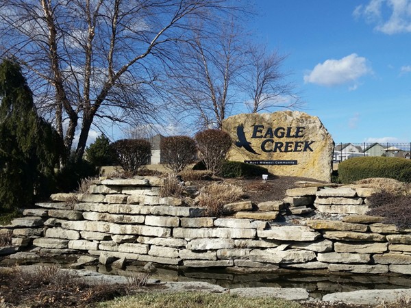 Eagle Creek entrance off of Pryor Road