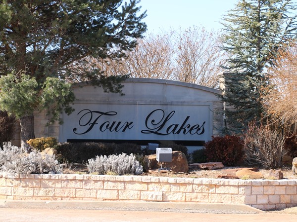Four Lakes Neighborhood located off Hwy 62 