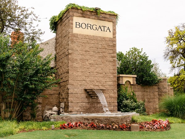 The beautiful entrance to Borgata. Find homes ranging from $315,000 - $549,000