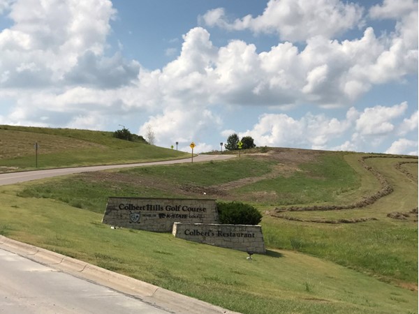 Entrance to Colbert Hills Golf Course as well as the many subdivisions surrounding the course