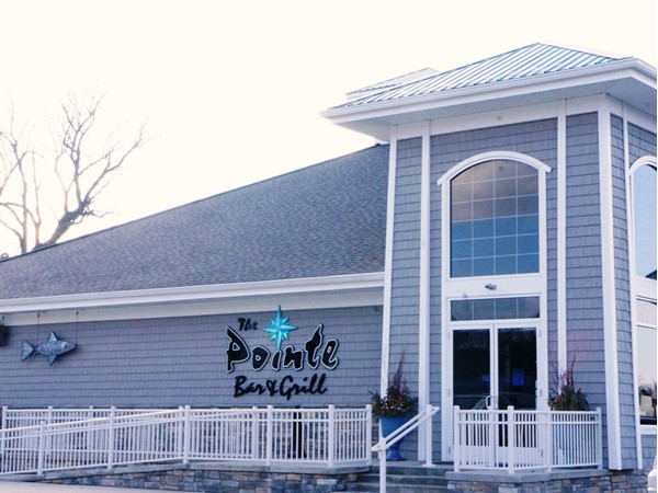 The Pointe, for fine dining on the water