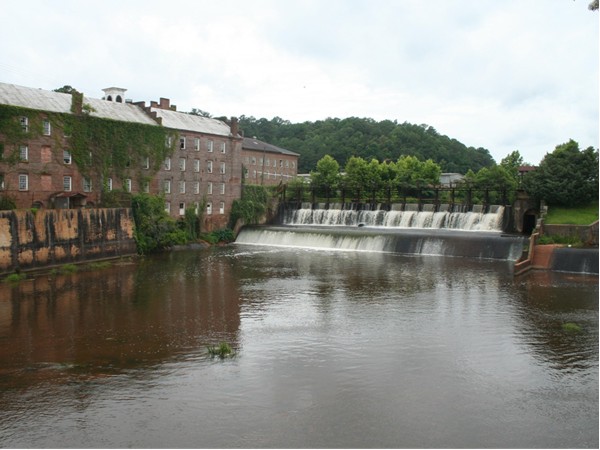 The dam in the heart of Prattville