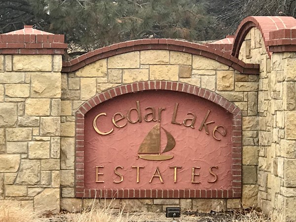 Welcome to Cedar Lake Estates subdivision