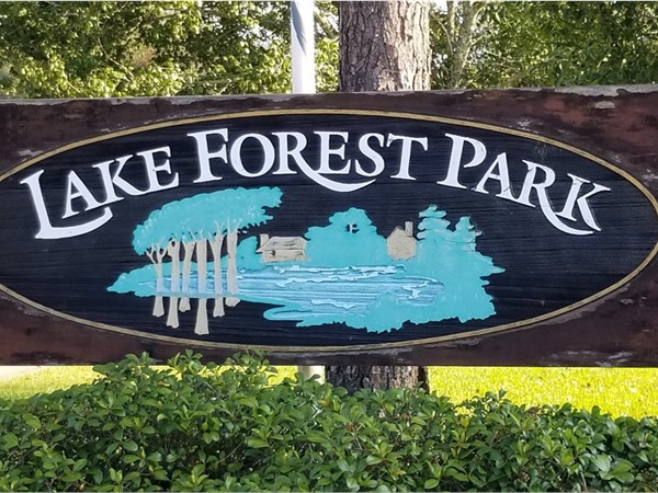 Welcome to Lake Forest Park Subdivision