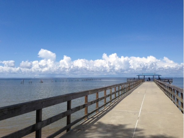 Fabulous May Day Park and Pier over the bay is always open to the public