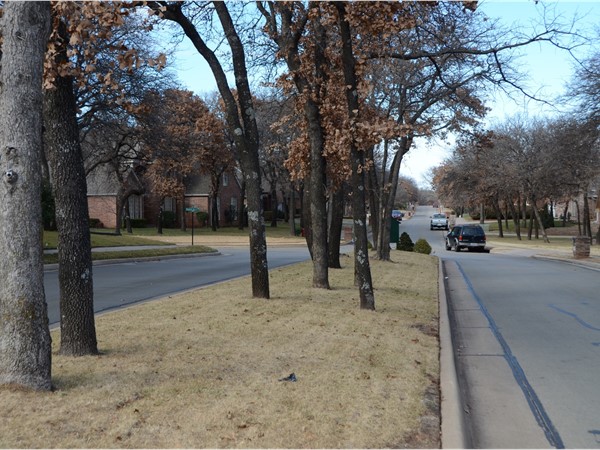 Bradbury Corner has beautiful wooded lots with easy access to I-35
