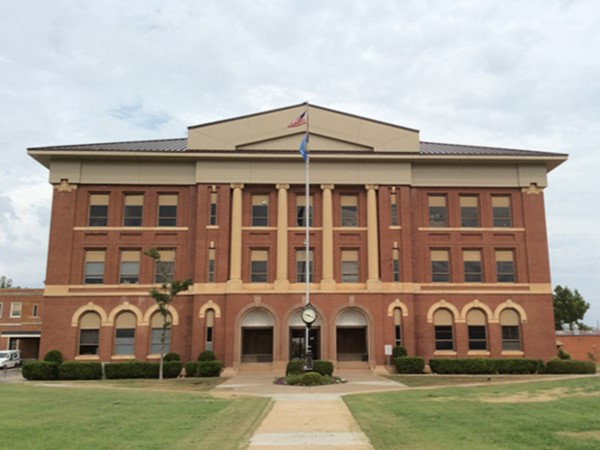 Greer County Courthouse in Mangum