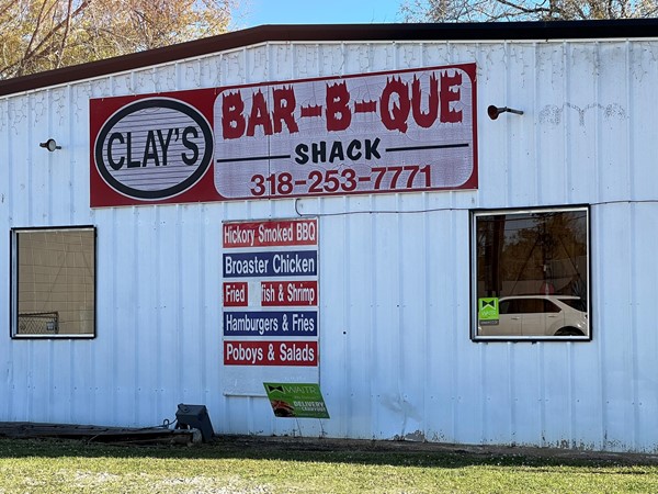 Best BBQ in Marksville at Clay's