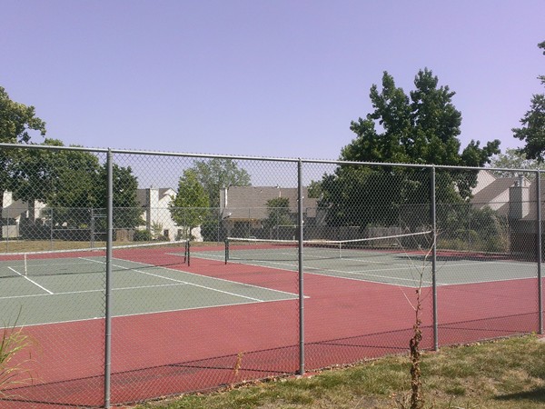 Tennis Courts for residents at The Trails