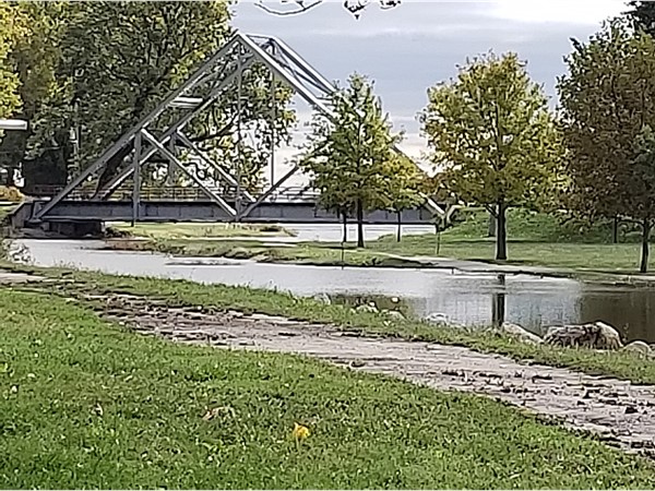 English Landing Park is closed as the Missouri River rises