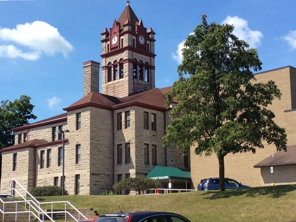 The Cass County Courthouse was built in 1899