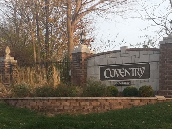 Coventry subdivision in Kansas City