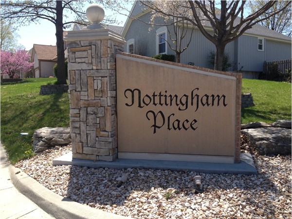 Beautiful subdivision - Nottingham Place in Independence Missouri