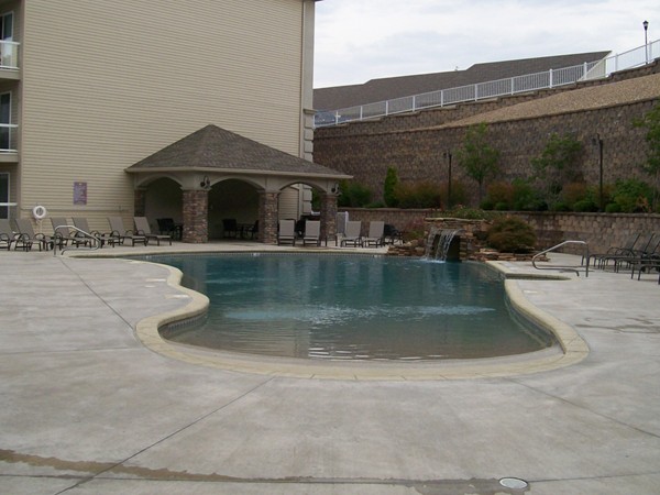 One of the pools at Lands End Condos
