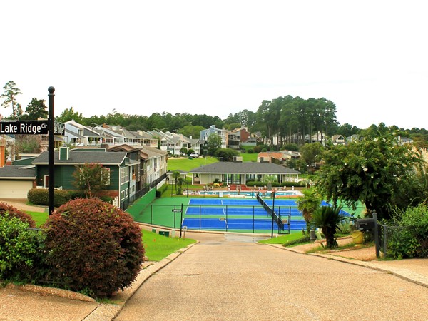 Willow Ridge gated subdivision includes community tennis courts, clubhouse, pool and boat stalls