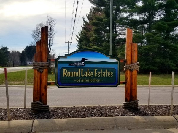 Round Lake Estates is located 1.3 miles west of Interlochen