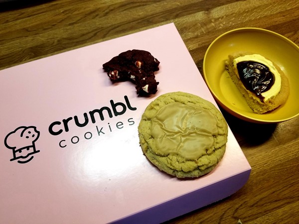 Every time we are in Benton we must go to Crubml Cookies. So moist and delicious. Yummy