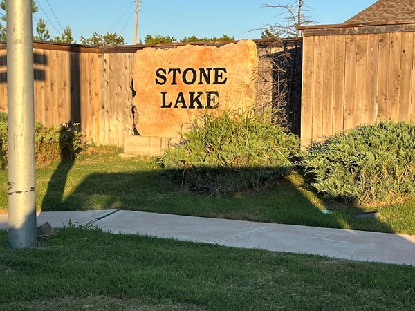 Stone Lake entrance