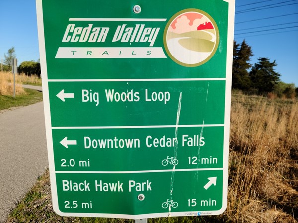 Cedar Valley Trails provides great trail information for where you need to go