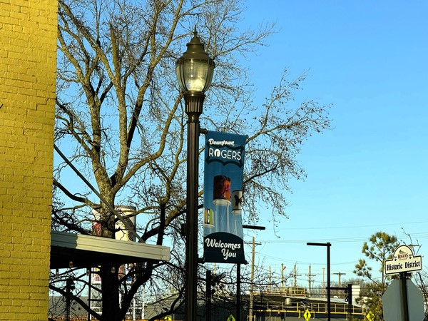 The Historic District in Downtown Rogers always offers a warm and welcoming atmosphere