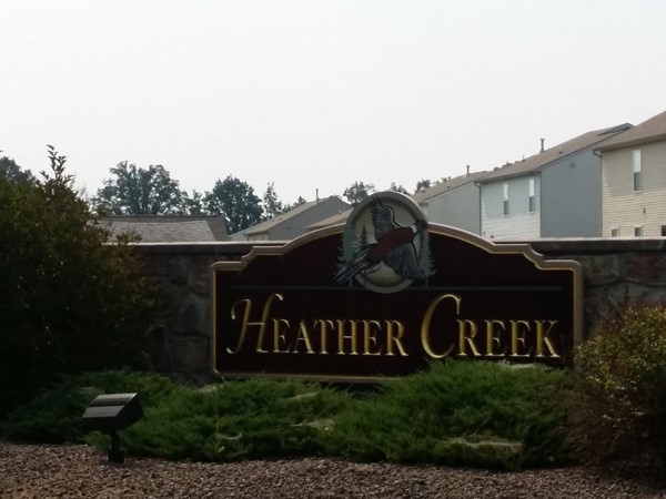 Welcome to the Heather Creek neighborhood 