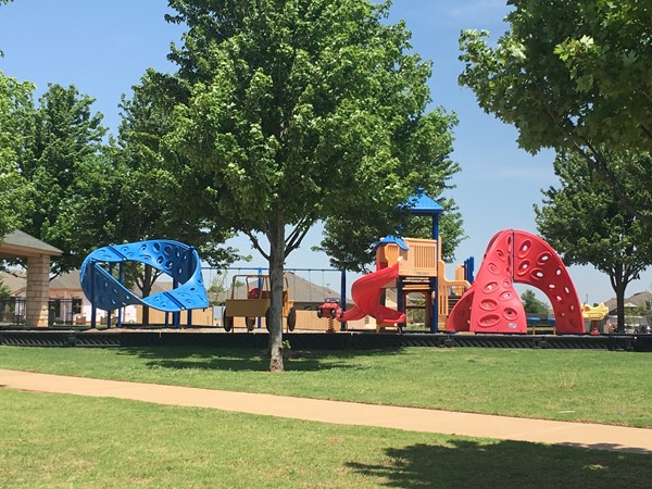 Children's play area in Somers Pointe