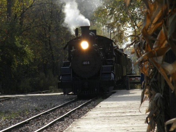 Huckleberry Railroad in the fall