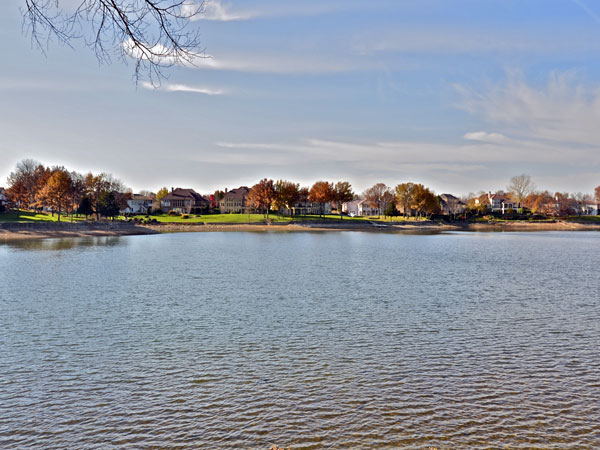 Waterfront living in the Lakewood Community.