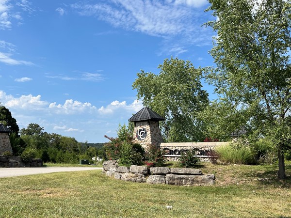 Cross Creek Subdivision entrance 
