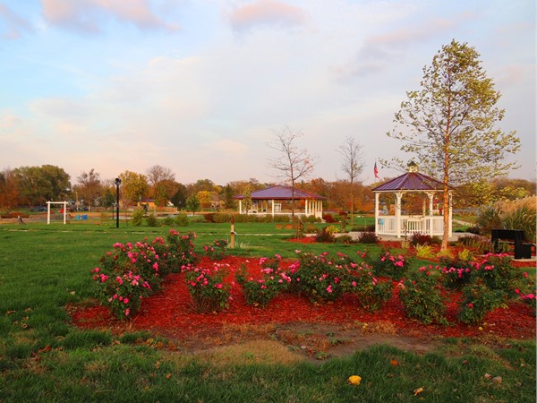 Angels Park in Evansdale is a memorial to many