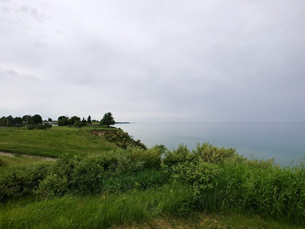 A view of Lake Michigan from Manistee Country Club