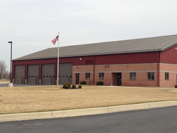 The newly built fire station in Chesaning also serves Brady Township