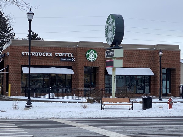 Starbucks has a speedy drive-thru and good service!