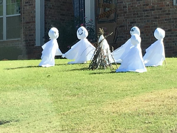 Homeowners in Shiloh Manor Estates are getting ready for Halloween 