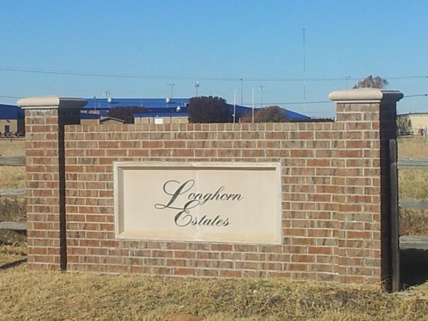 Longhorn Estates, new developement near Chisholm Middle and High Schools