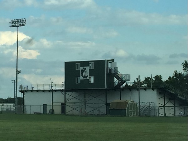 Home of the Fighting Irish! Chapman High School football field