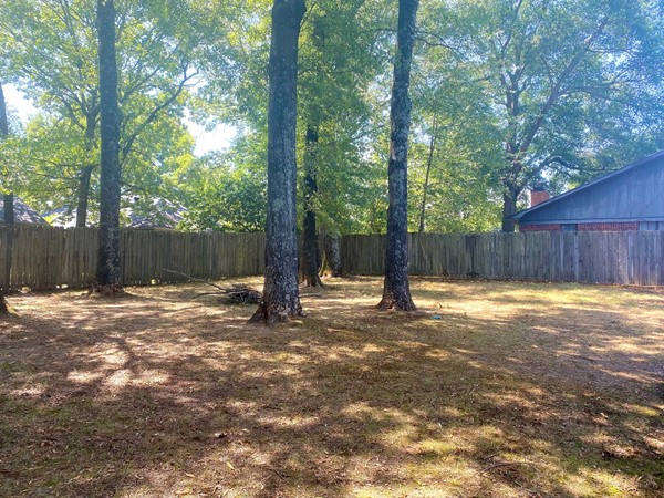 Near Tucker Creek Trail, beautiful shaded backyards await to be enjoyed