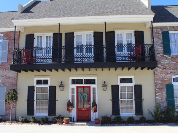 Maison de Ville's unique architecture provides a New Orleans experience in North Ouachita Parish