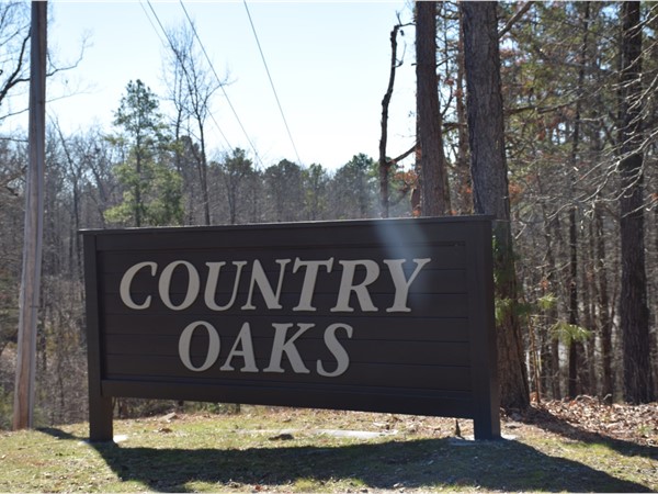 Country Oaks, a small development off Stewart Rd, is in the heart of prime residential real estate