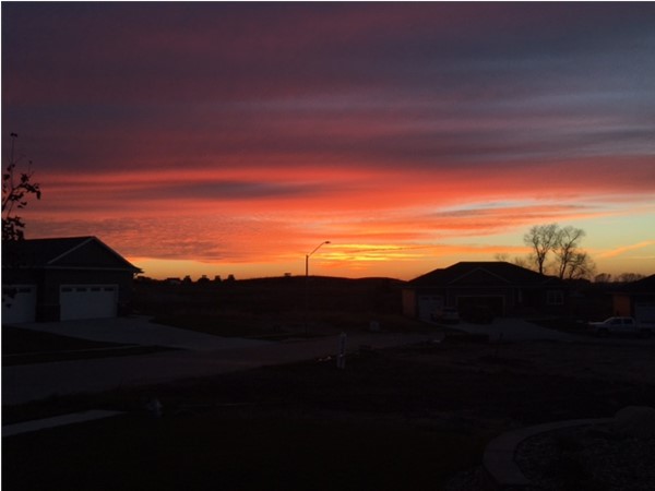 Sunset on Prairie West